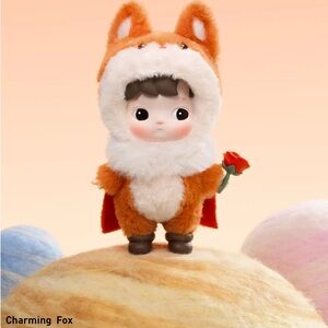 POP MART HACIPUPU SNUGGLE WITH YOU / CHARMING FOX / sealed, and confirmed NWT